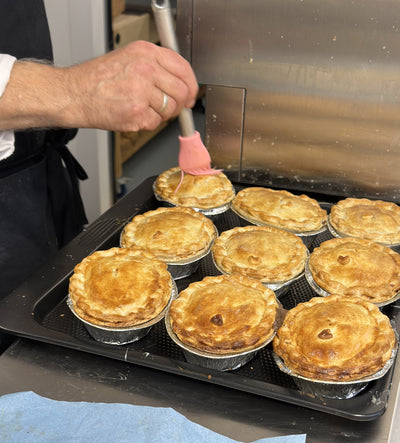 Turkey, Gammon and Leek Pie