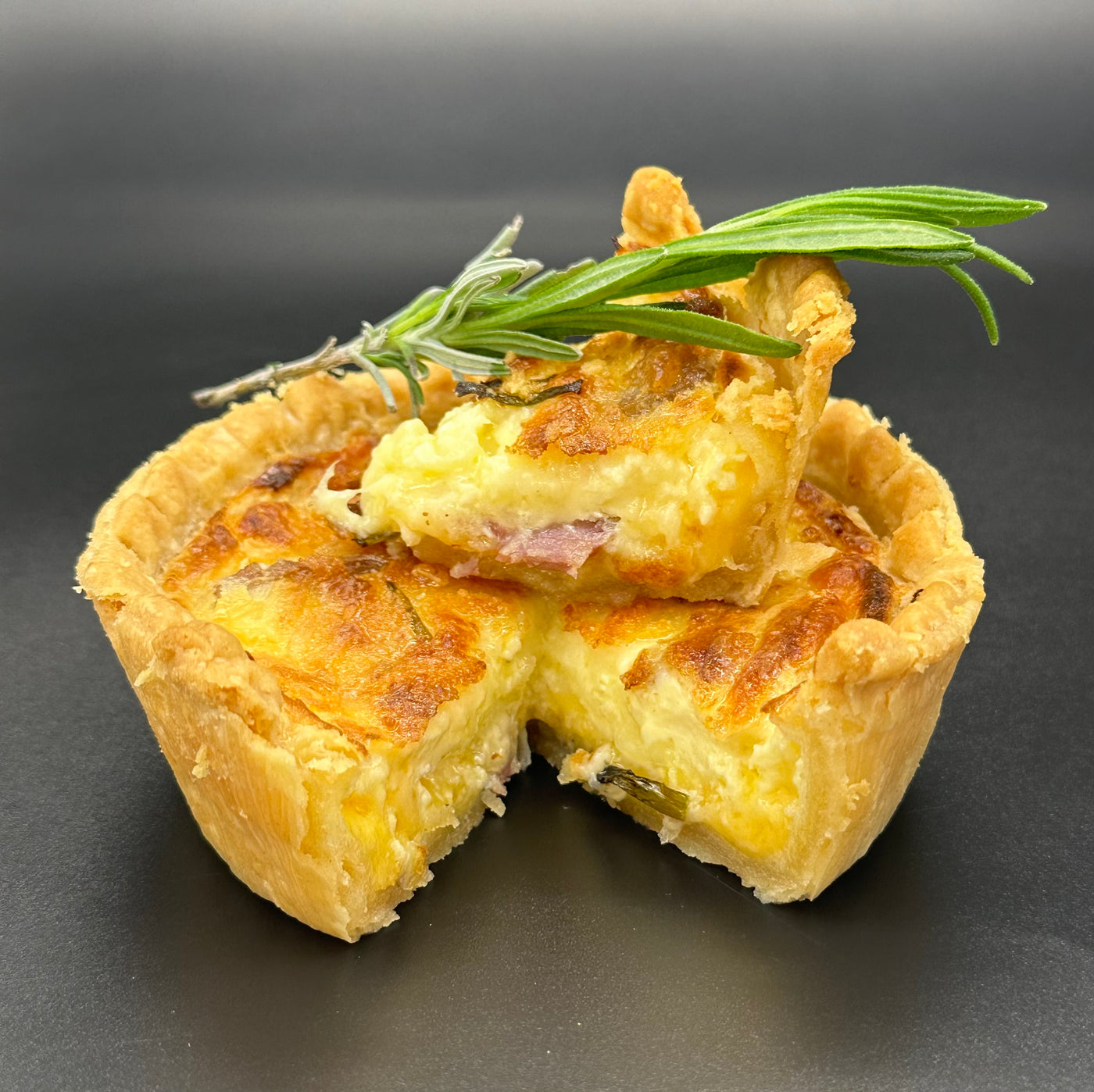 Traditional Cheese and Bacon Quiche