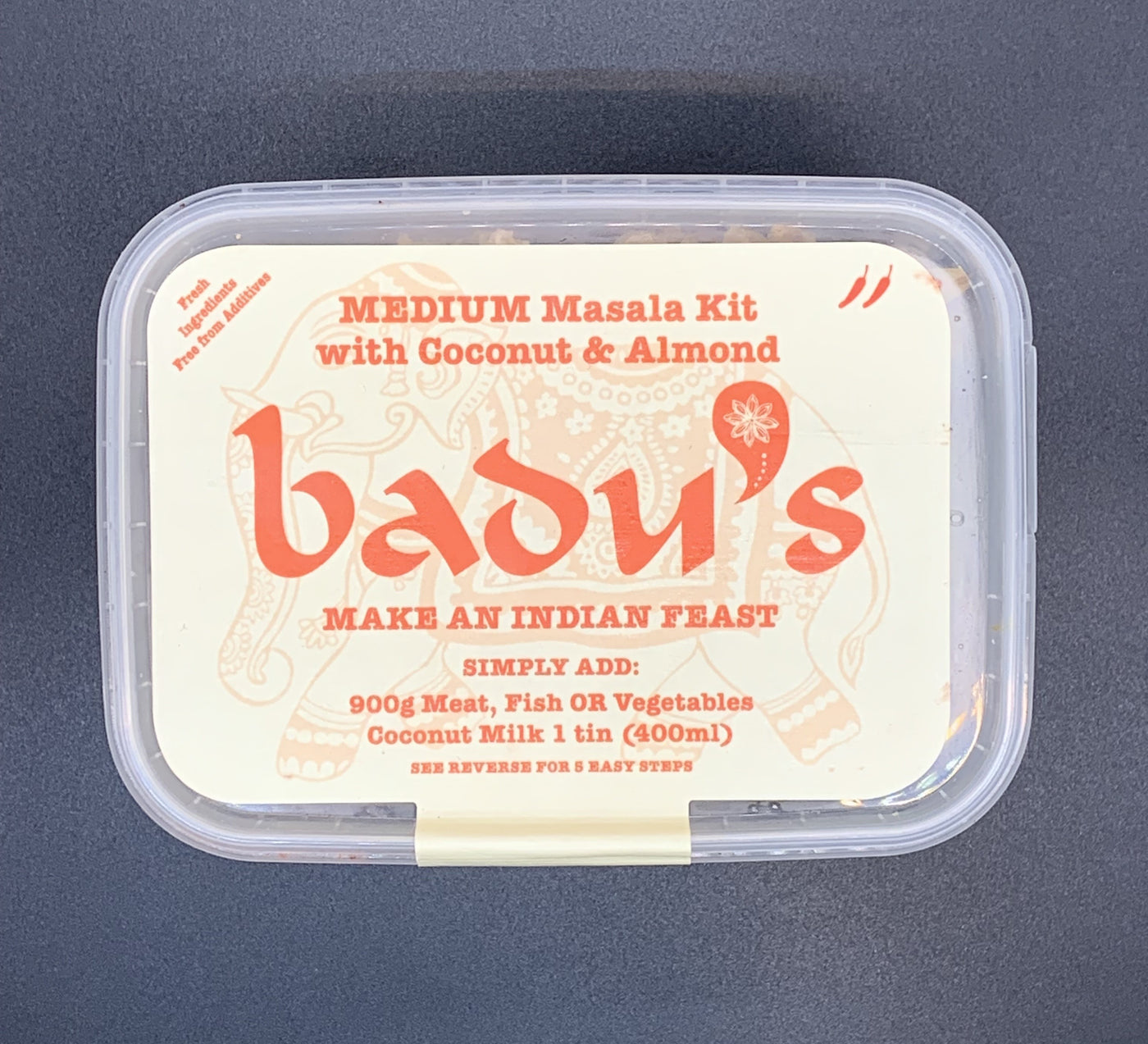 Badu's Medium Masala Kit with Coconut & Almond