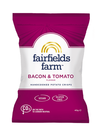 Fairfields Farm Bacon & Tomato Crisps