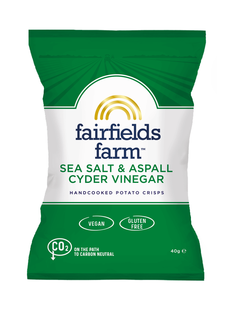 Fairfields Farm Sea Salt & Aspall Cyder Vinegar Crisps