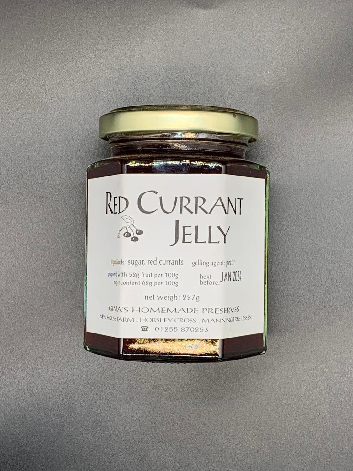 Gina’s Red Currant Jelly