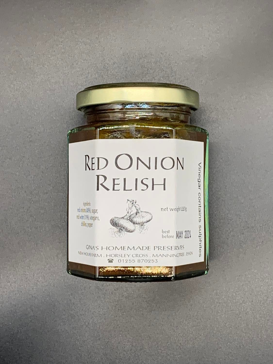 Gina’s Red Onion Relish