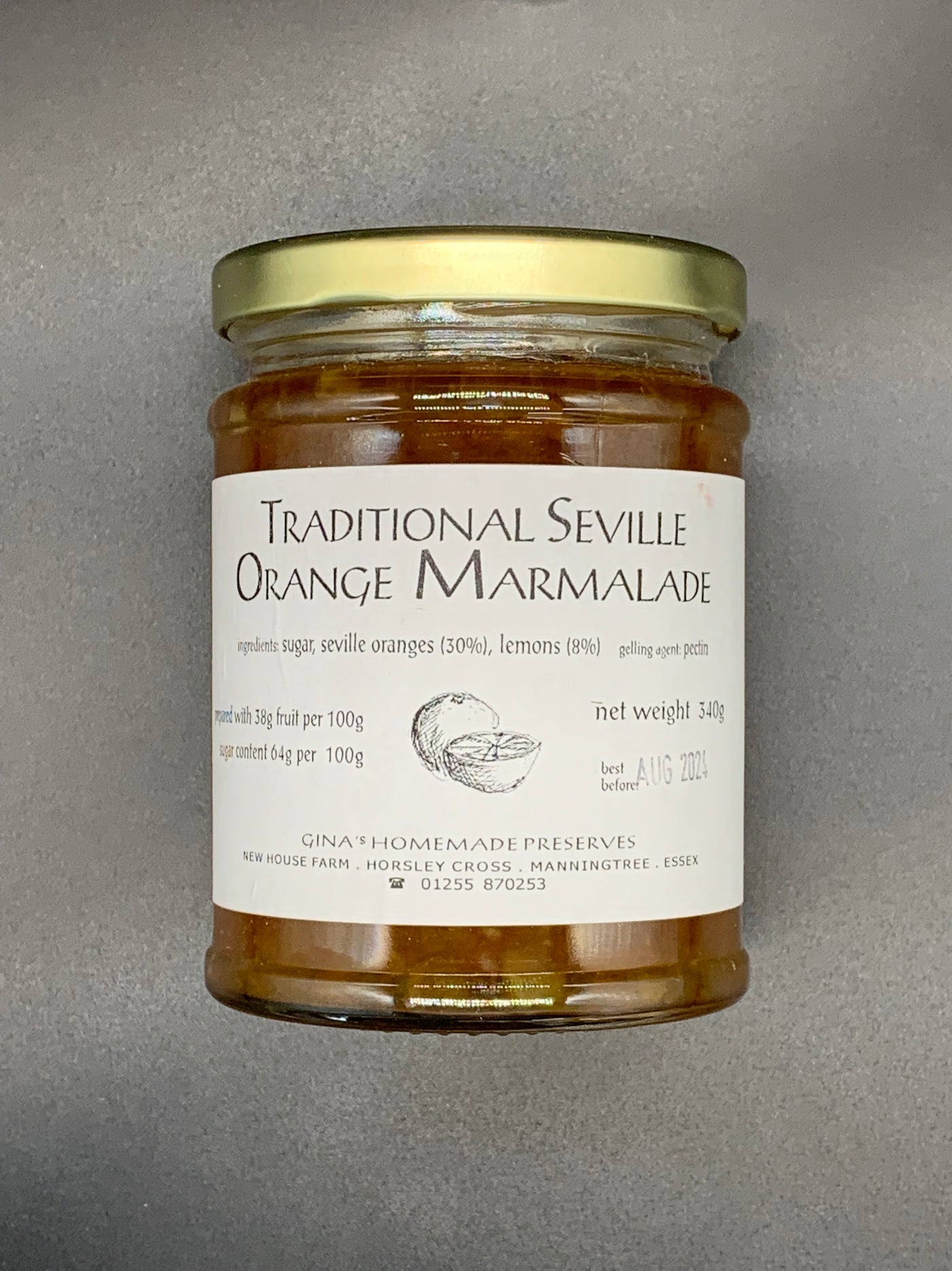 Gina’s Traditional Seville Orange Marmalade