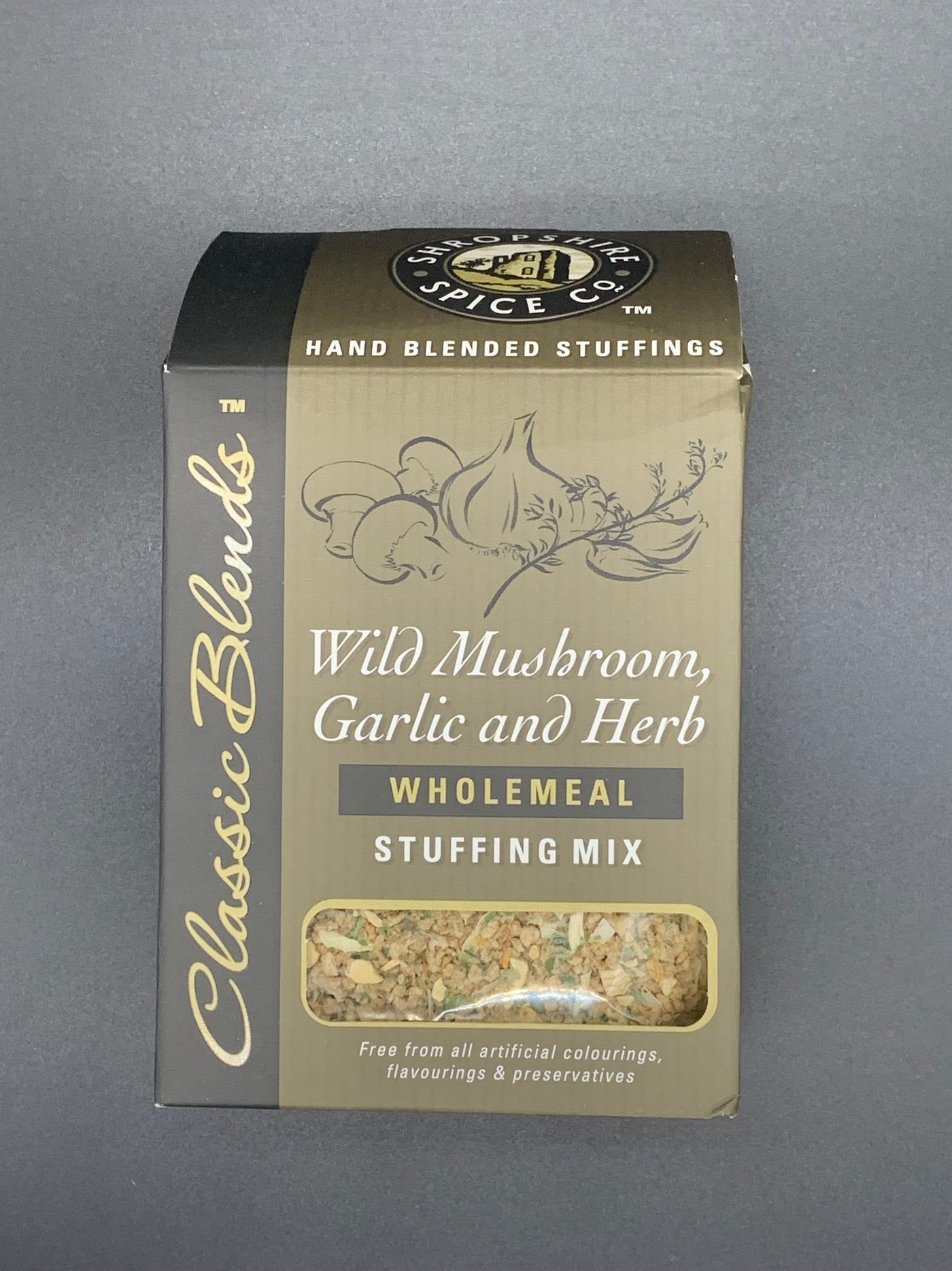 Wild Mushroom, Garlic & Herb Wholemeal Stuffing Mix